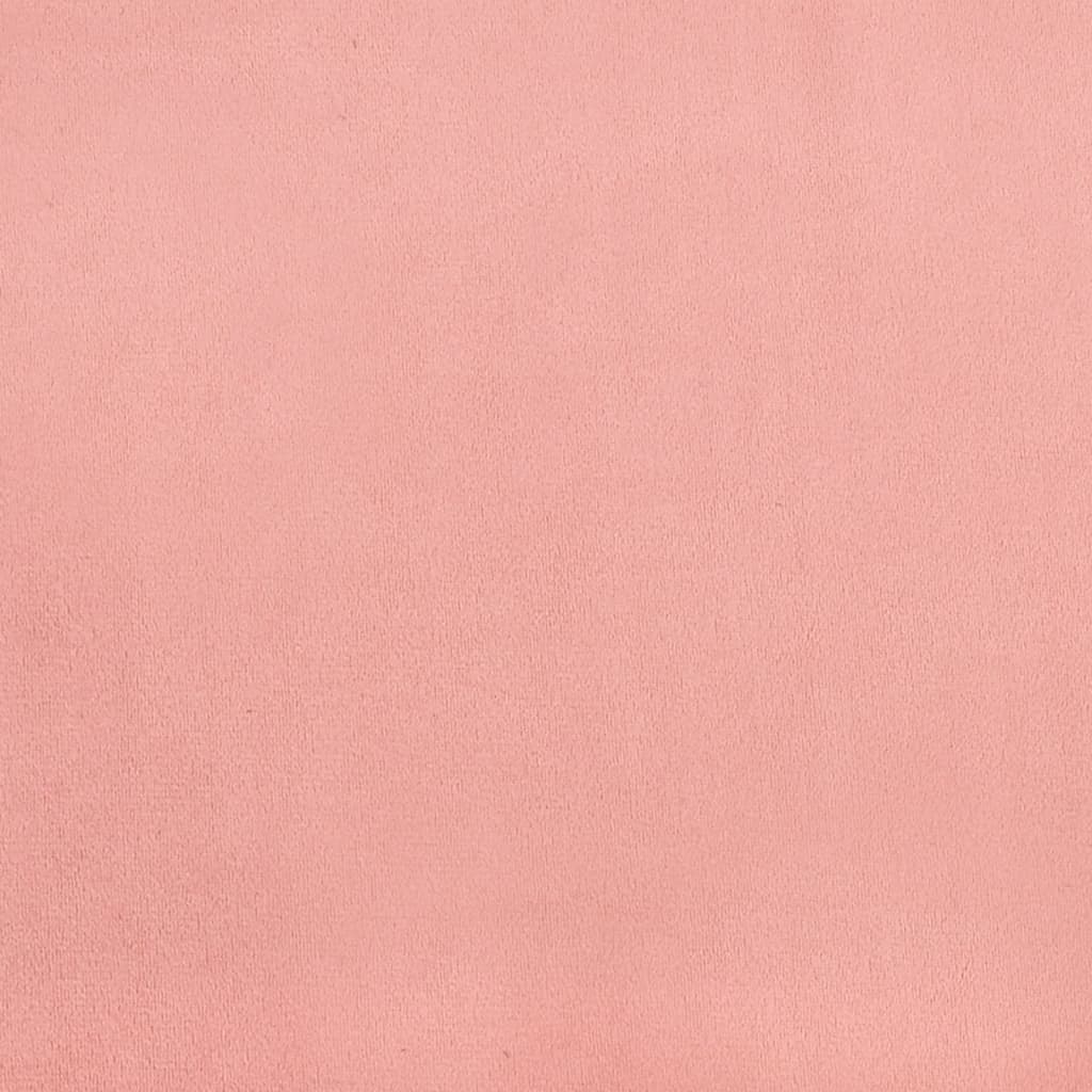 vidaXL 2 db rózsaszín bársony fejtámla 72 x 5 x 78/88 cm