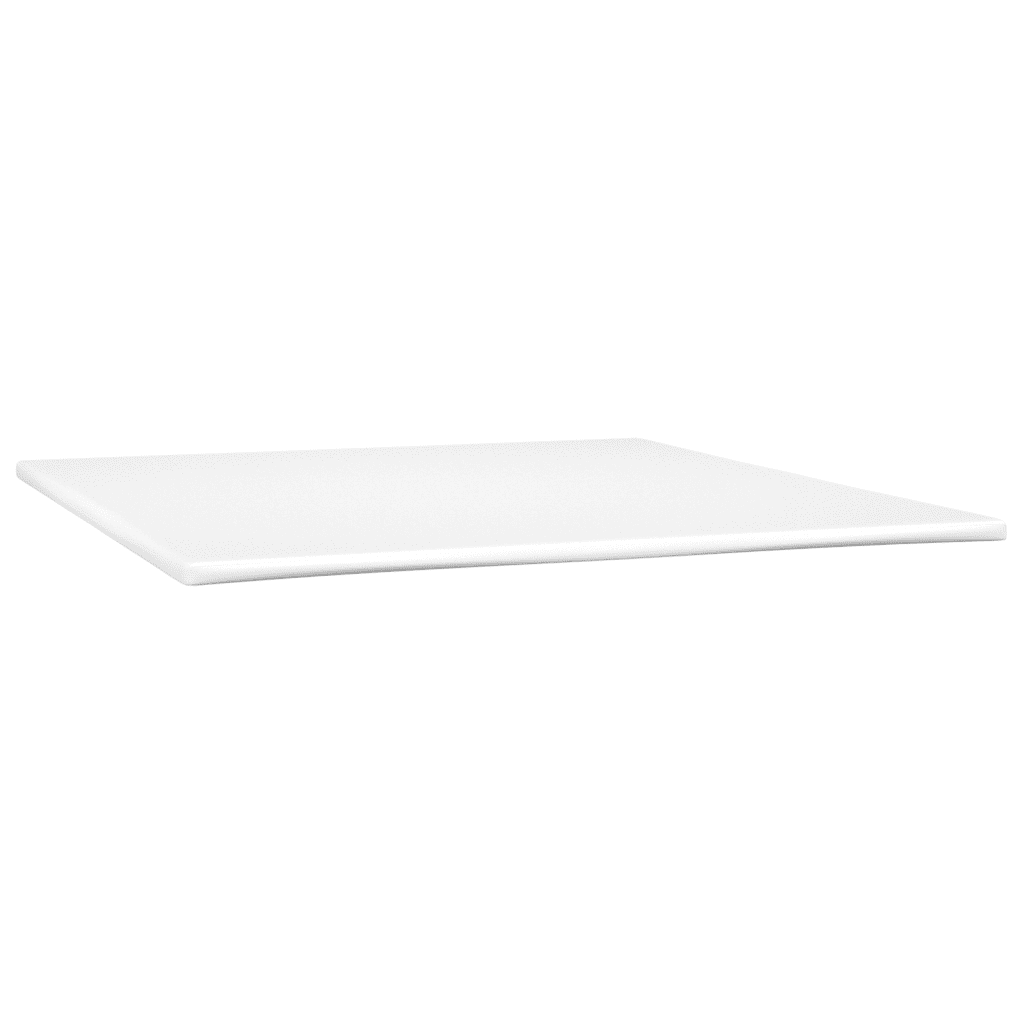 vidaXL sötétszürke szövet rugós és LED-es ágy matraccal 180 x 200 cm