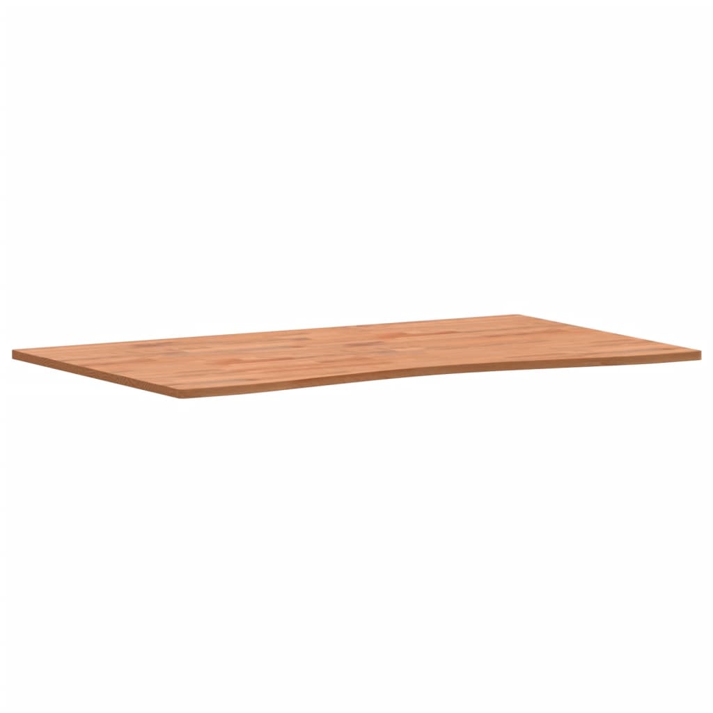 vidaXL tömör bükkfa íróasztallap 100 x (55-60) x 1,5 cm