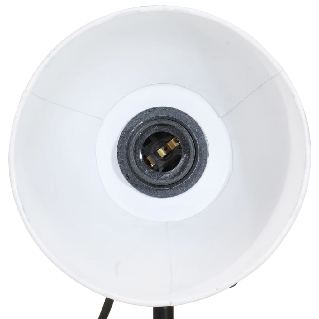 vidaXL fehér asztali lámpa 25 W 17x17x50 cm E27